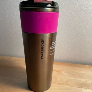 NWT Starbucks 16 ounce Stainless Steel Tumbler
